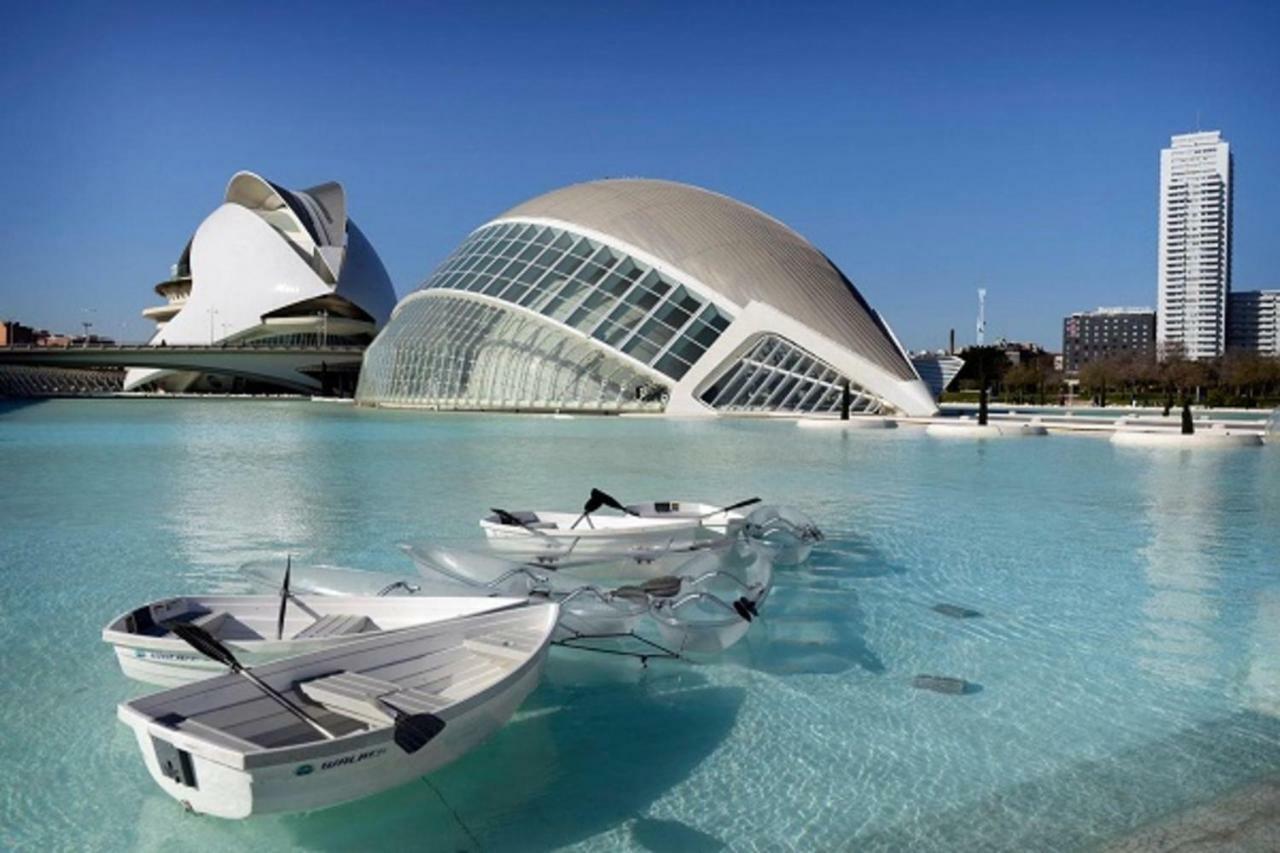 Apartamento Ciudad De Las Ciencias 3 Valencia Exteriör bild