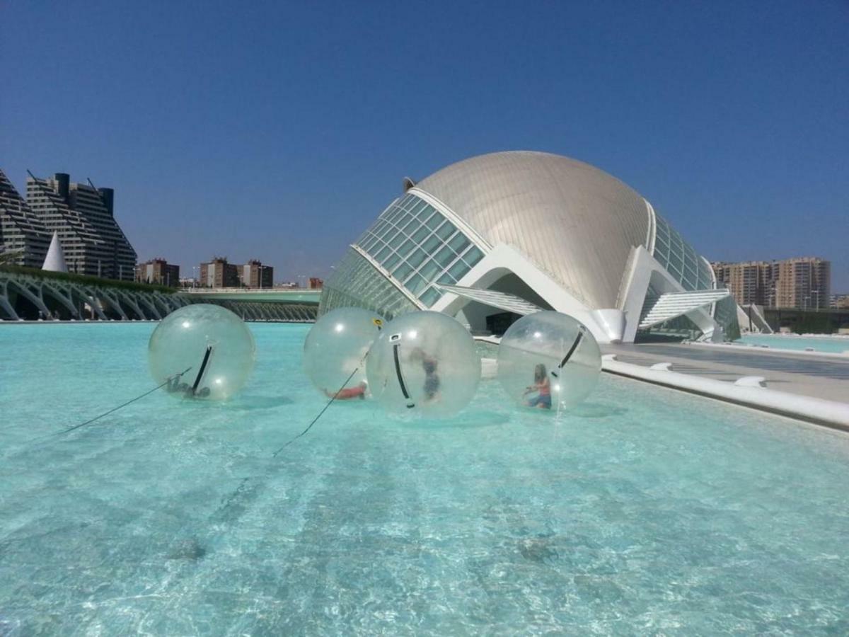 Apartamento Ciudad De Las Ciencias 3 Valencia Exteriör bild